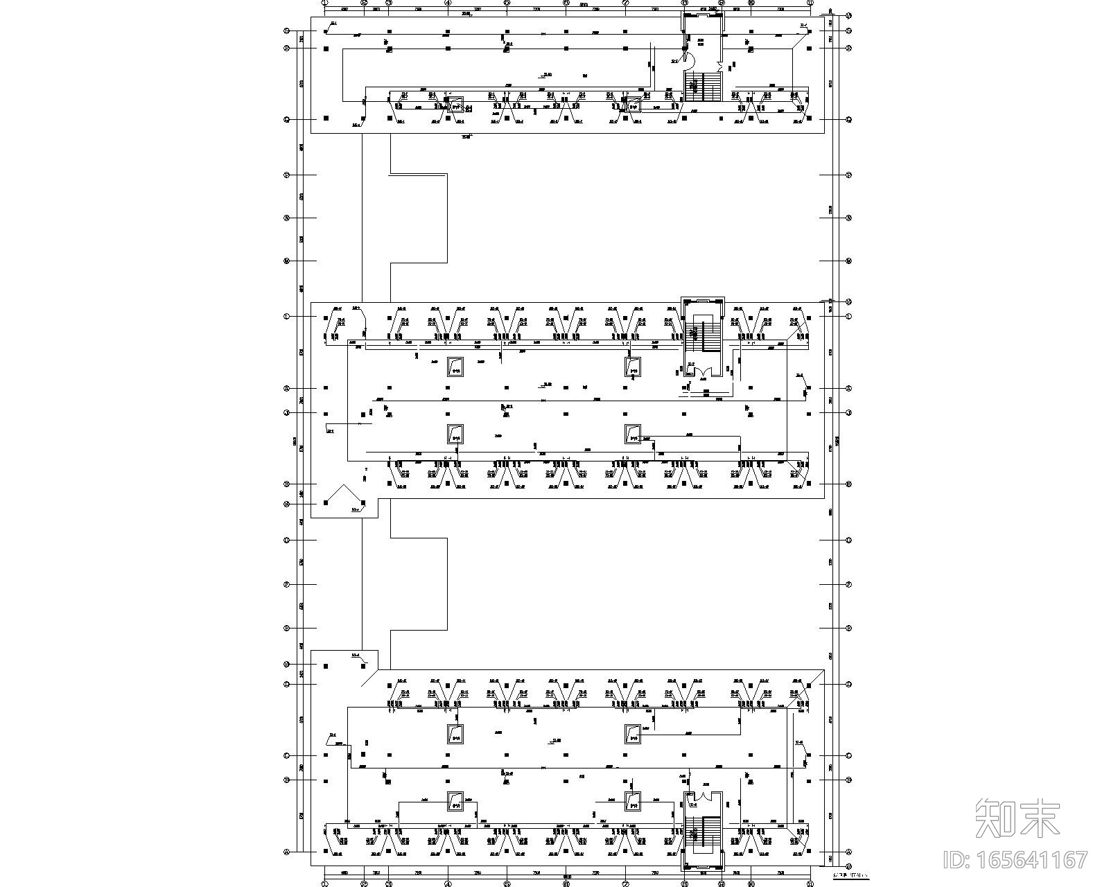 贵州某学院学生宿舍给排水施工图cad施工图下载【ID:165641167】