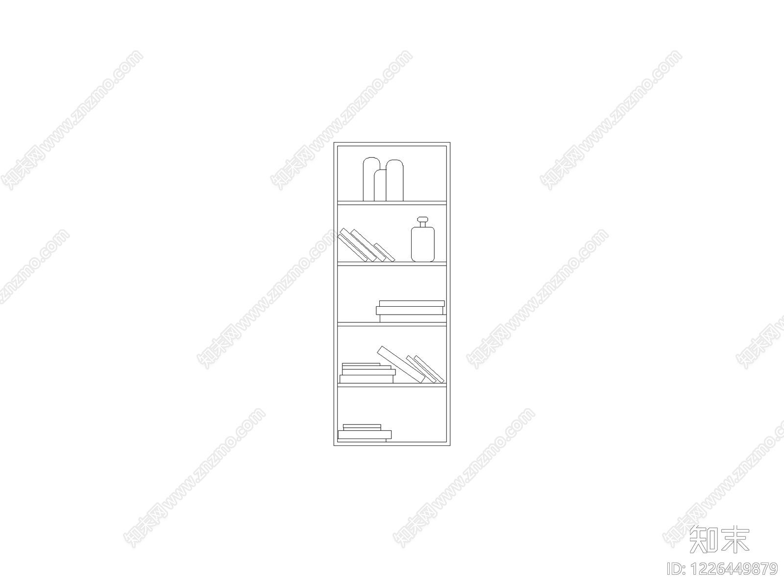 柜子cad施工图下载【ID:1226449879】