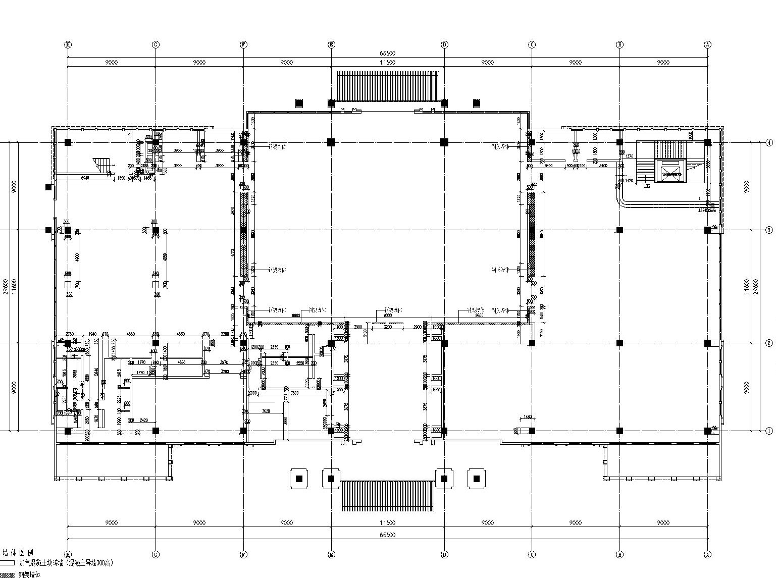 ​[安徽]宿州绿地城售楼中心室内装修CAD施工图+官方摄影cad施工图下载【ID:160710125】