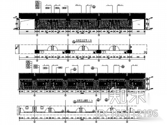 [贵阳]某中医附属医院名医堂室内装修图（含方案）施工图下载【ID:165112196】