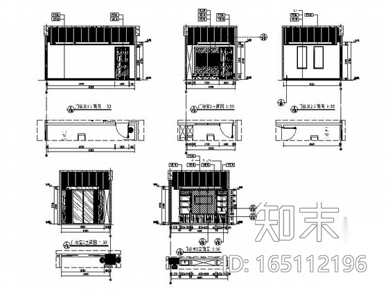 [贵阳]某中医附属医院名医堂室内装修图（含方案）施工图下载【ID:165112196】