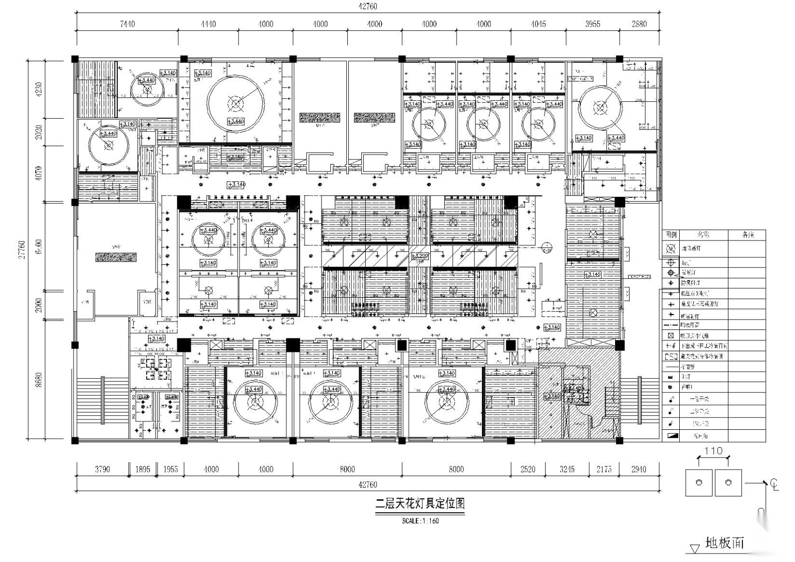 [南宁]山尚厨房时尚餐厅装饰施工图+实景cad施工图下载【ID:160713110】