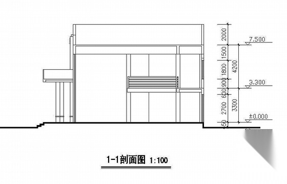 某公交车站方案图cad施工图下载【ID:165162104】