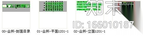 [广西]某豪华美式高档会所室内装修施工图cad施工图下载【ID:166010187】