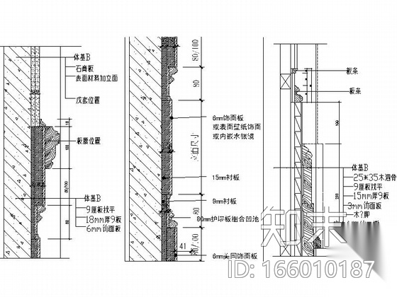 [广西]某豪华美式高档会所室内装修施工图cad施工图下载【ID:166010187】