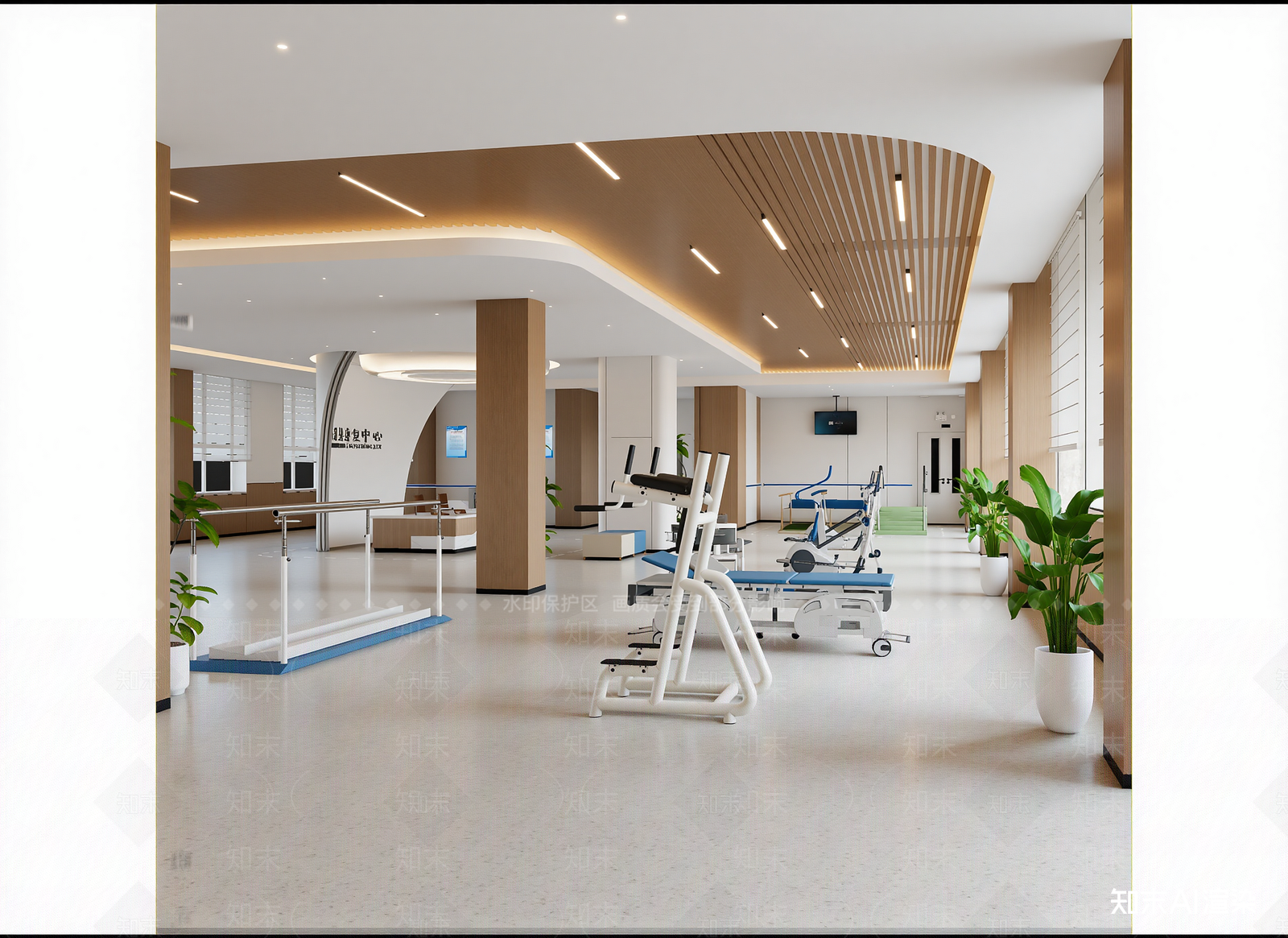 现代健身房3D模型下载【ID:1215172938】