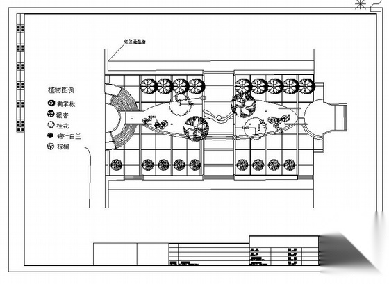 公共绿地景观设计施工图cad施工图下载【ID:161022151】