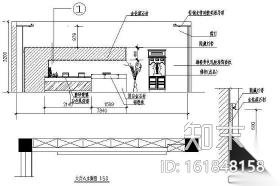 某办公室装修图cad施工图下载【ID:161848158】