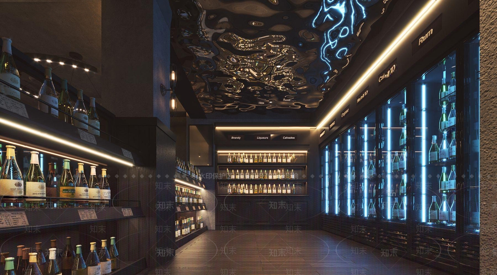 现代酒吧3D模型下载【ID:188381382】