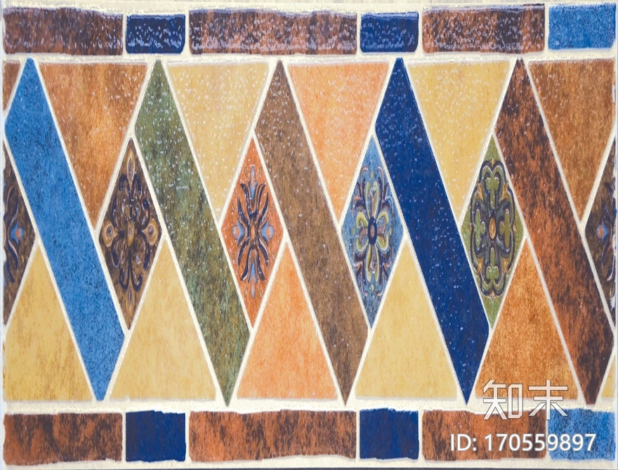 彩色腰线贴图下载【ID:170559897】