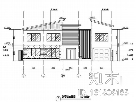 [深圳]温泉酒店式别墅施工图（含效果图）cad施工图下载【ID:161806185】