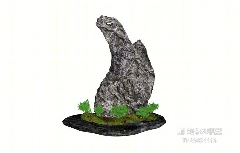 精品免费室内盆景SU模型下载【ID:26694113】