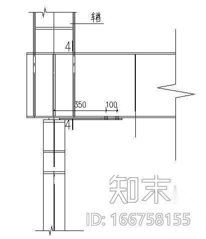 钢吊车梁节点构造详图施工图下载【ID:166758155】