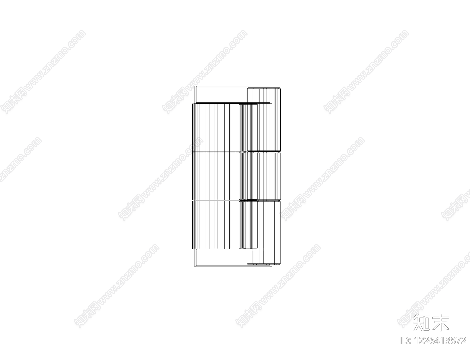 柜子cad施工图下载【ID:1226413872】