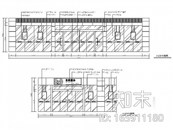 [江西]高级现代风格金融机构办公楼室内设计施工图cad施工图下载【ID:165911180】