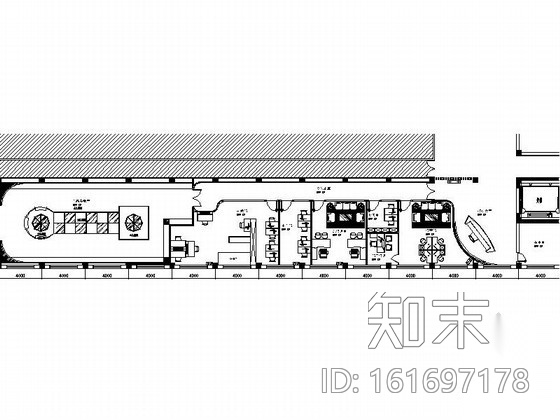 时尚品牌服饰展厅及办公室设计施工图（含施工实景）施工图下载【ID:161697178】