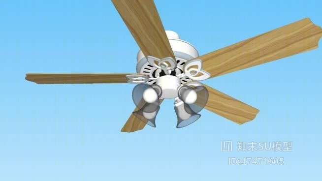电风扇SU模型下载【ID:718024575】