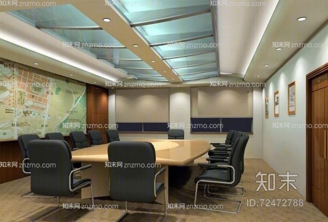 会议室93D模型下载【ID:72472788】