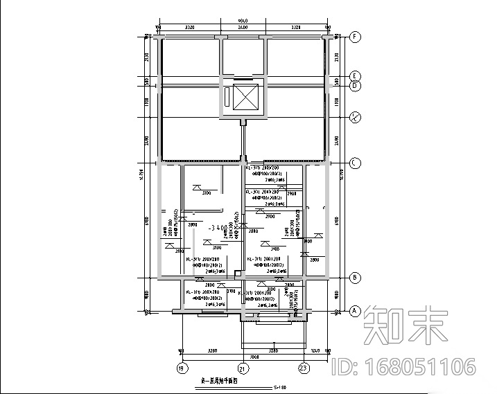 [山东]清新优雅原香溪谷下跃户型样板间设计施工图（附效...cad施工图下载【ID:168051106】