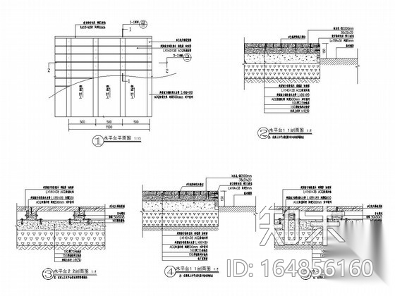 [厦门]商业酒店景观工程设计施工图cad施工图下载【ID:164856160】