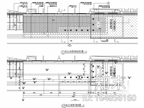 [厦门]商业酒店景观工程设计施工图cad施工图下载【ID:164856160】