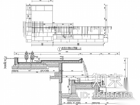 [厦门]商业酒店景观工程设计施工图cad施工图下载【ID:164856160】