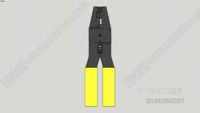 剥线器SU模型下载【ID:932593251】