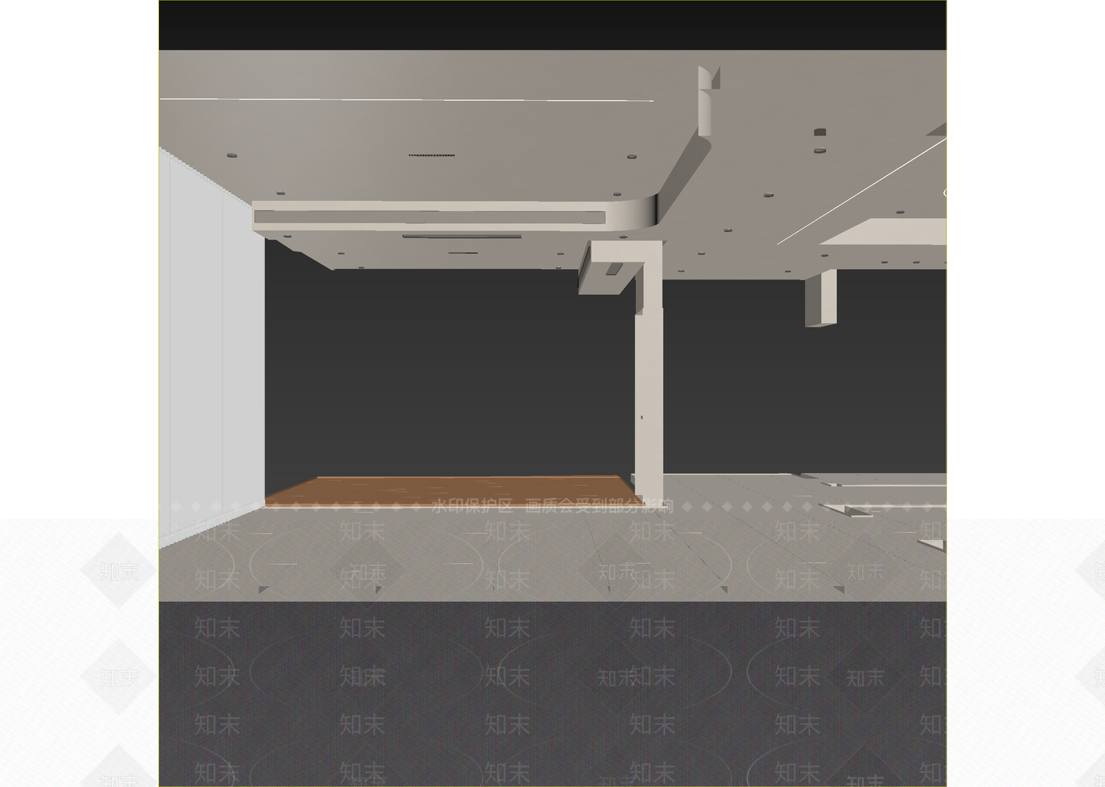 奶油其他通用空间3D模型下载【ID:1214748343】