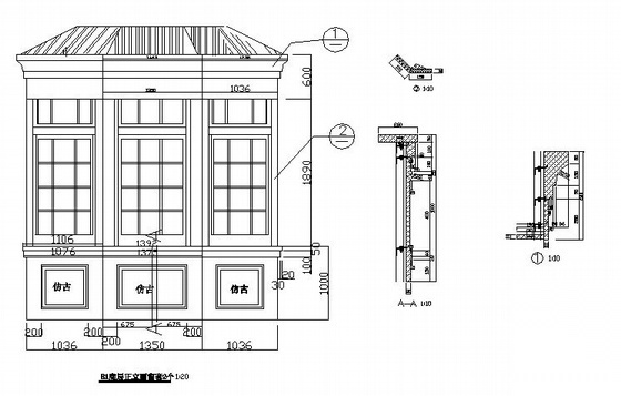 某二层别墅建筑方案图cad施工图下载【ID:149894101】