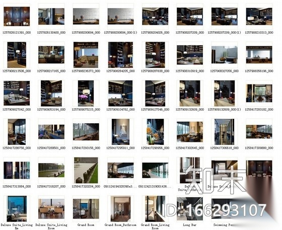 [上海]五星奢华酒店施工图（含实景）施工图下载【ID:166293107】