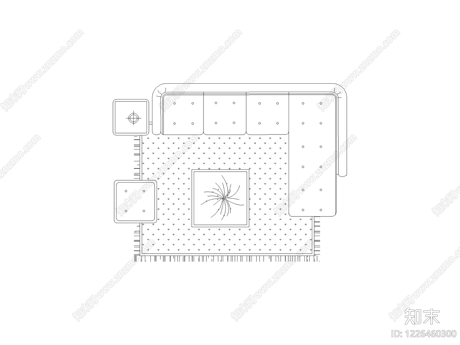 家装图块cad施工图下载【ID:1226460300】