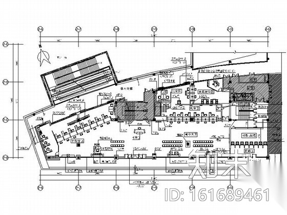 [江苏]精装工商银行室内装修图cad施工图下载【ID:161689461】