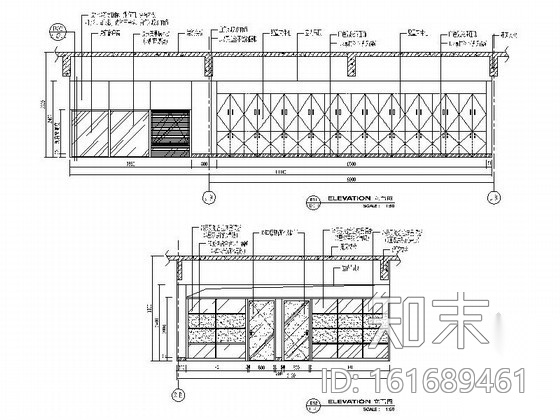 [江苏]精装工商银行室内装修图cad施工图下载【ID:161689461】