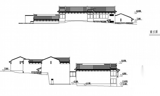 [杭州]某中式现代风格历史博物馆建筑设计方案图施工图下载【ID:165613152】