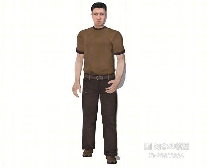3D人物SU模型下载【ID:26602834】