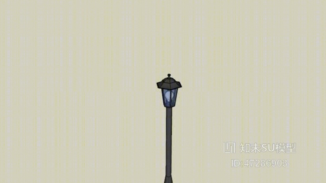 庭院灯SU模型下载【ID:47286903】
