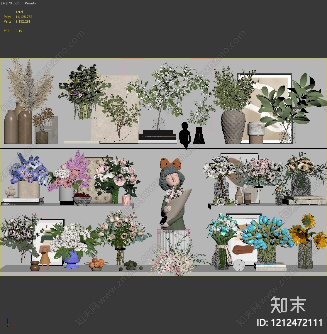 花朵纹理贴图下载【ID:1212472111】