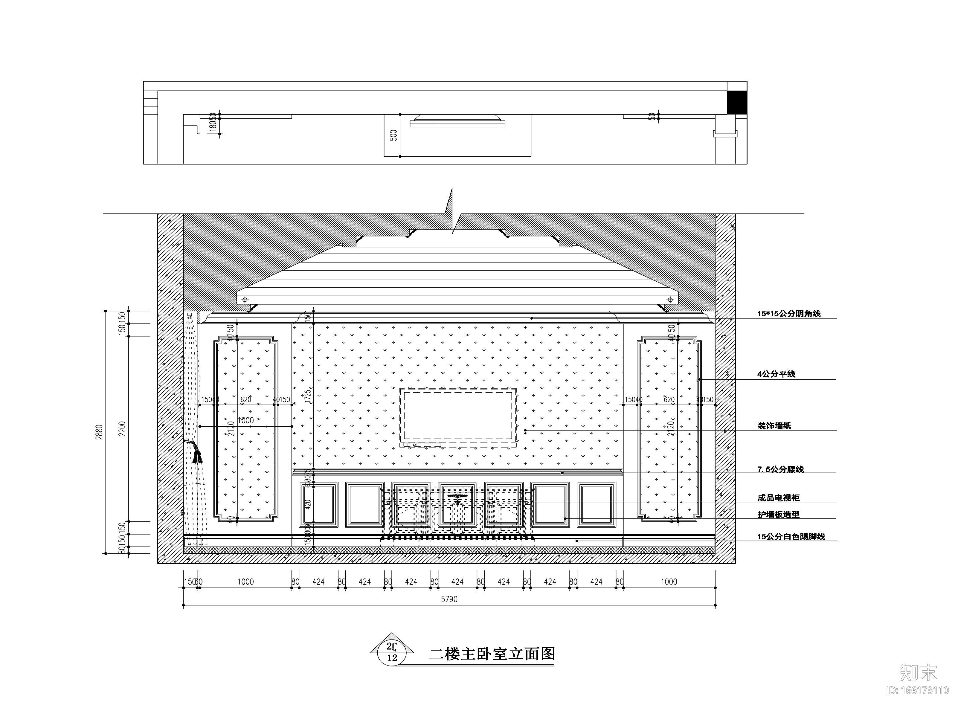 常熟泽景园450平独栋别墅装修施工图+效果图cad施工图下载【ID:166173110】