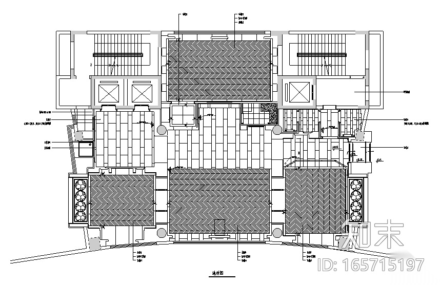 [江苏]南京九楼中式现代会所空间设计施工图（附效果图）cad施工图下载【ID:165715197】