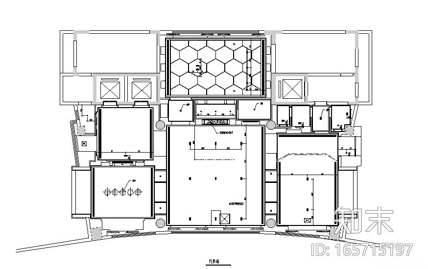 [江苏]南京九楼中式现代会所空间设计施工图（附效果图）cad施工图下载【ID:165715197】