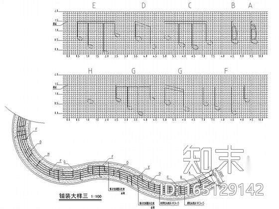 [西安]城市街头广场景观绿化施工图施工图下载【ID:165129142】