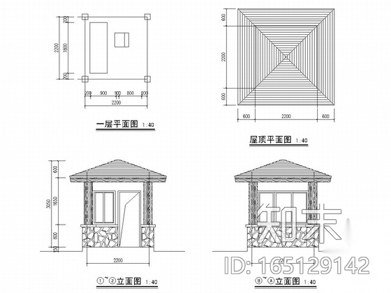 [西安]城市街头广场景观绿化施工图施工图下载【ID:165129142】