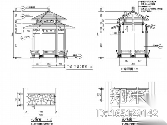 [西安]城市街头广场景观绿化施工图施工图下载【ID:165129142】