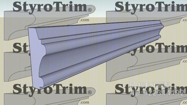 styrotrim®装饰装饰板-SU模型下载【ID:922314192】