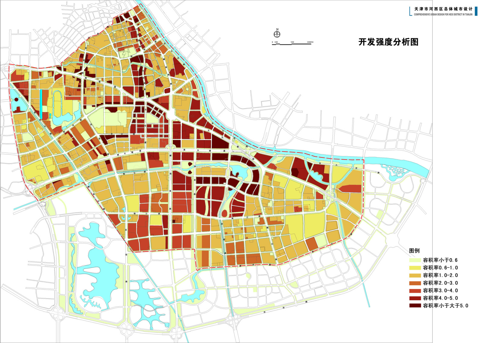 [天津]河西区总体城市设计方案文本cad施工图下载【ID:151728105】