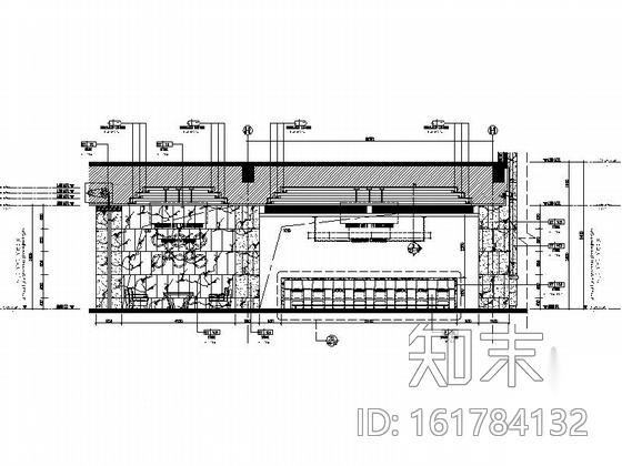 [广州]白云新城全球连锁豪华五星级酒店装修施工图（含...cad施工图下载【ID:161784132】