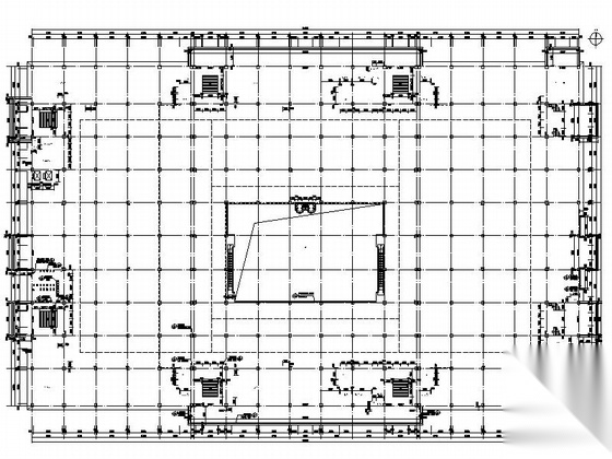 [山东]4层现代风格商业广场建筑设计施工图（图纸详细&n...cad施工图下载【ID:165401128】