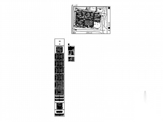 [山东]4层现代风格商业广场建筑设计施工图（图纸详细&n...cad施工图下载【ID:165401128】