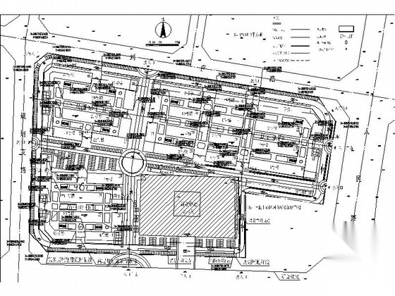 [山东]4层现代风格商业广场建筑设计施工图（图纸详细&n...cad施工图下载【ID:165401128】