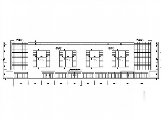 [山东]4层现代风格商业广场建筑设计施工图（图纸详细&n...cad施工图下载【ID:165401128】